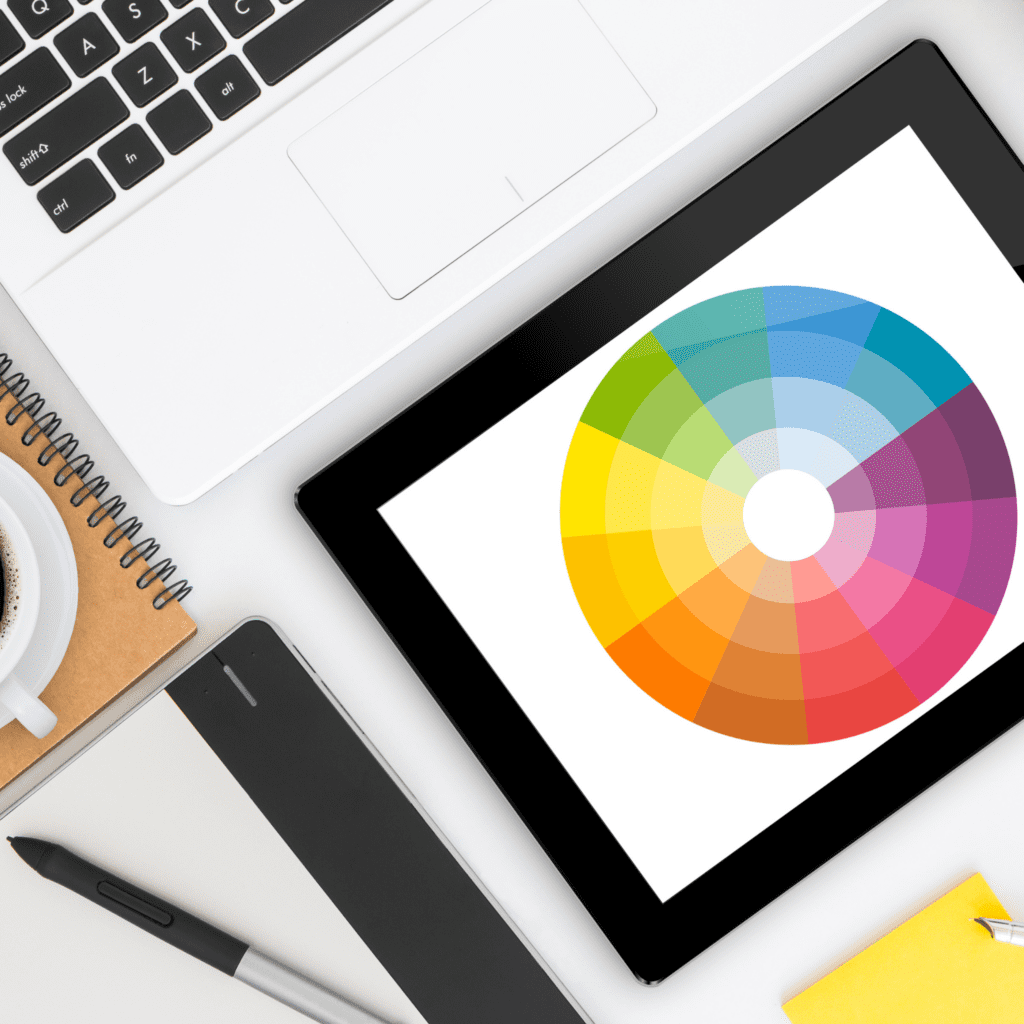 Grafik Design Freelancerin Schweiz – Farbkonzept und Branding